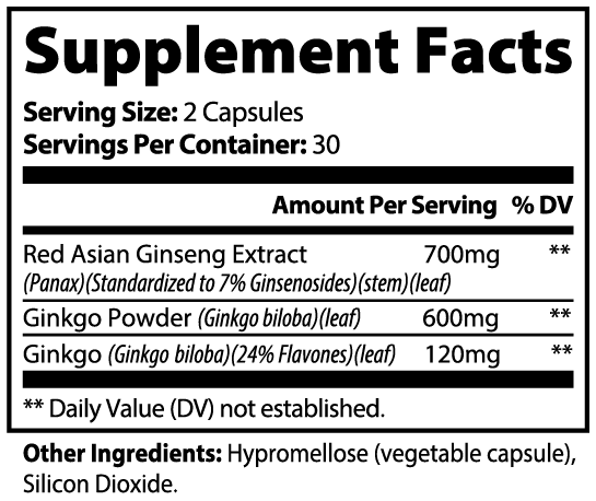 GINKO BILOBA + GINSENG